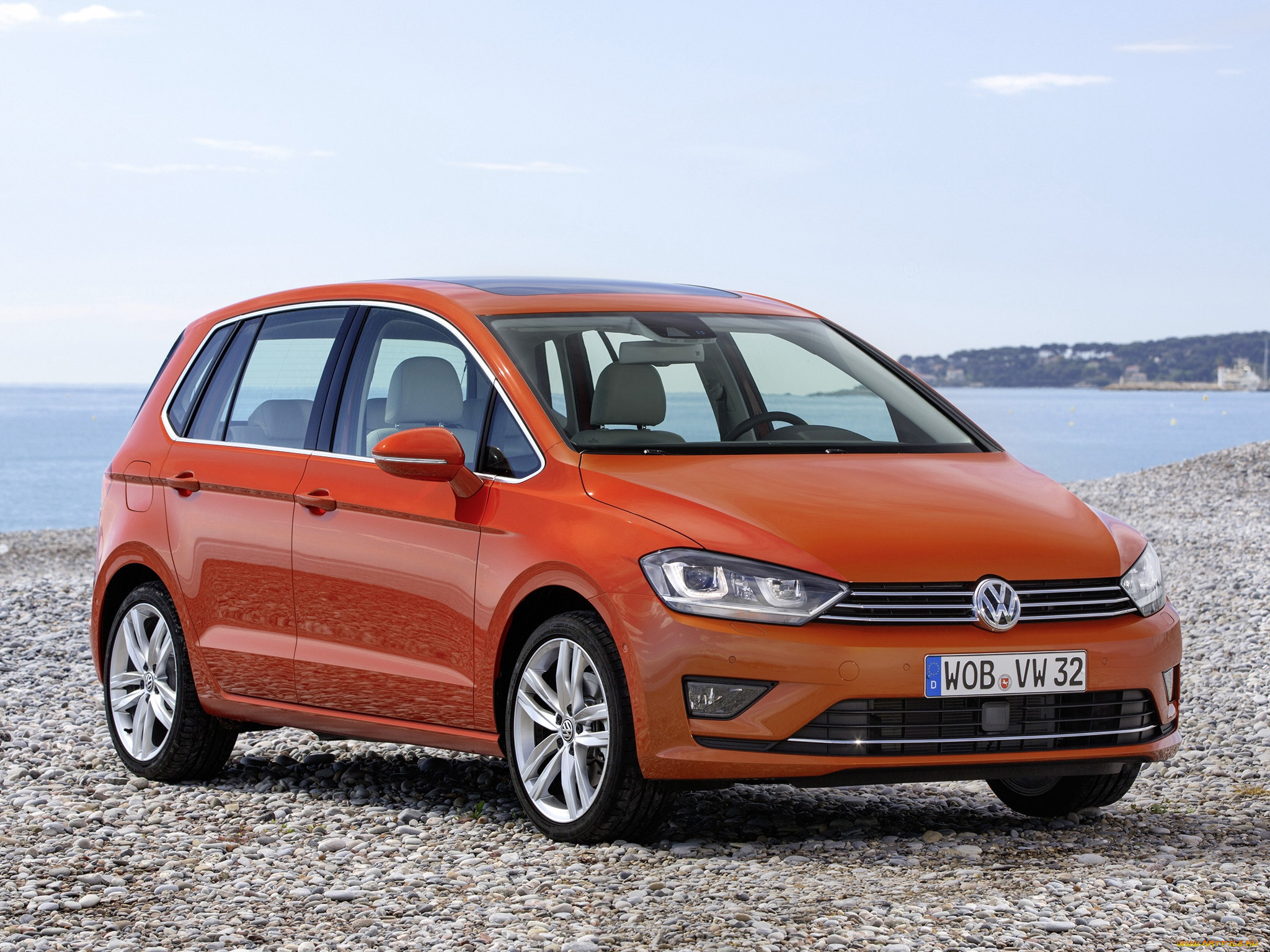 , volkswagen, 2014, tsi, sportsvan, golf